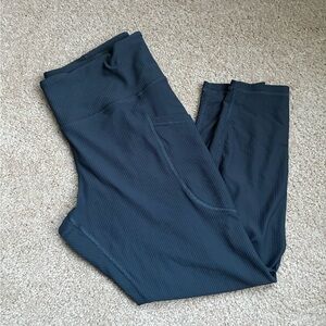 Old Navy blue ribbed athletic pants